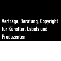 Vertrge, Beratung und Copyright fr Knstler, Labels und Produzenten 